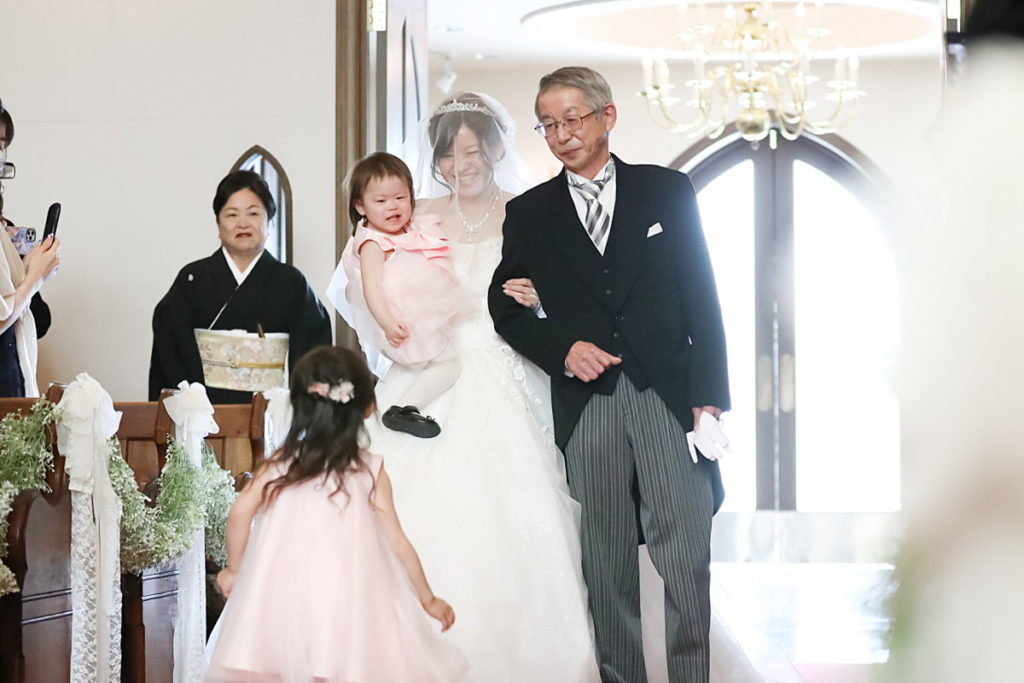 “Of the whole family wedding ”  YUTA＆MAYUMI
