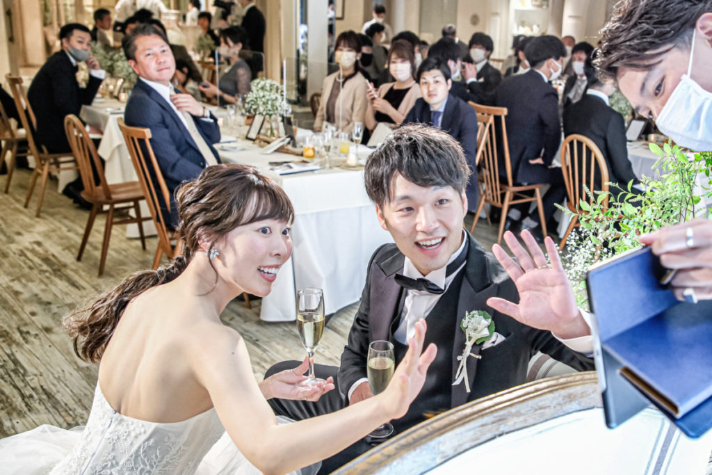 ”Eat,Drink and Be Married”感謝を伝えるアットホームウェディング  TOMOHIRO&KANA