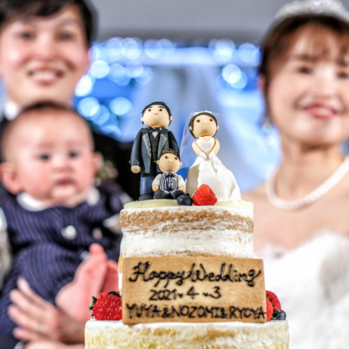 At home Wedding+ Baby Shower  YUYA＆NOZOMI&RYOYA