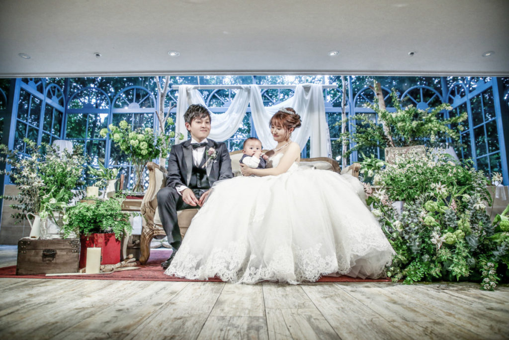 At home Wedding+ Baby Shower  YUYA＆NOZOMI&RYOYA